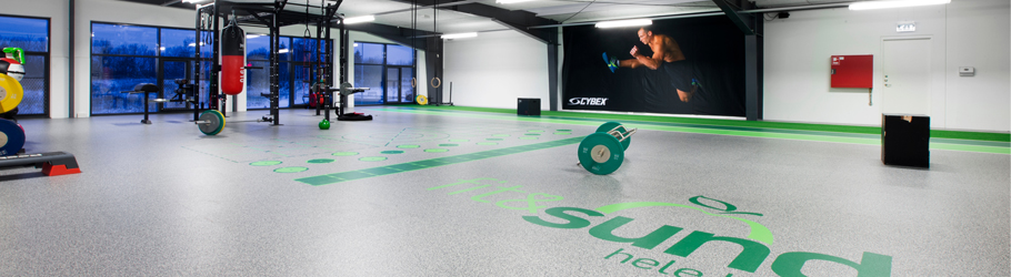 Fit & Sund Skandenborg, Denmark - Neoflex™ 700 Series REPtile Fitness Flooring